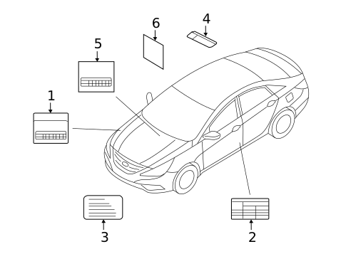 Labels for 2016 Kia Optima #0