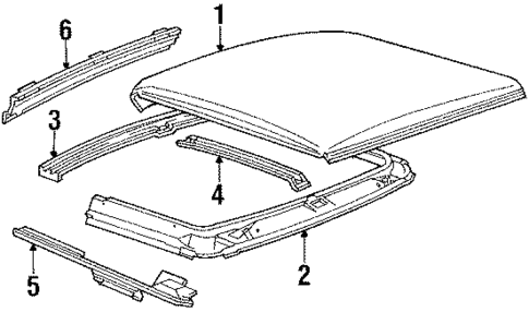 Roof for 1992 Ford Ranger #0