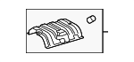 5832807012 - Exhaust: Floor Pan Heat Shield for Toyota Image image