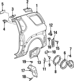 8972285560 - : Cylinder &amp; Keys for Isuzu Image