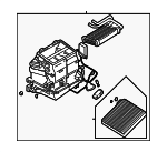 MR958644 - : Evaporator Assembly for Mitsubishi Image