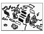 97205A9300 - HVAC: AC &amp; Heater Assembly for Kia: Sedona Image
