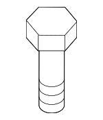 4852882Z00 - Body: Radiator Support Bolt for Suzuki Image