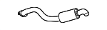 87829963 - Exhaust: Rear Muffler for GM Image