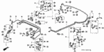 46380SB0000 - Chassis: GROMMET A, BRAKE PIPE (BLACK) for Honda Image