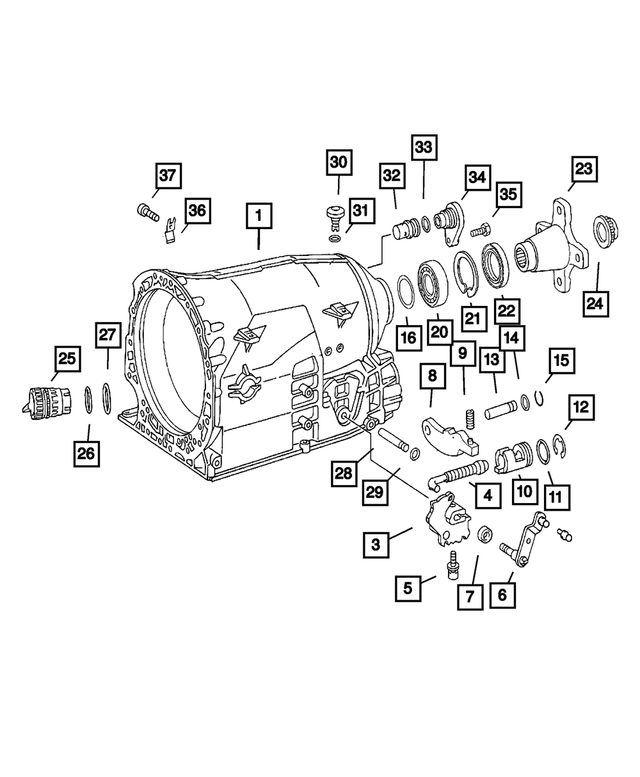 5099886AA - Automatic Transmission 5 Speed [DGZ]: Gearshift Detent for Mopar Image