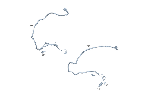 Rear Axle Wiring for 2025 Mercedes-Benz G580 #0