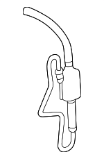 52088918AH - Steering: Lower Return Hose for Jeep: Grand Cherokee Image