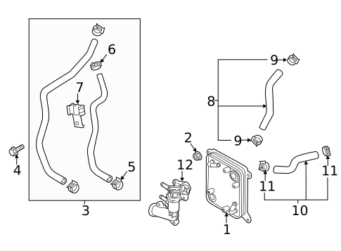 Trans Oil Cooler for 2018 Kia Optima #0