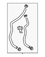 25450E6500 - : Hose Assembly for Kia: Optima Image