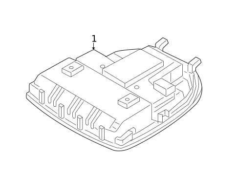 Overhead Console for 2021 Genesis G70 #0