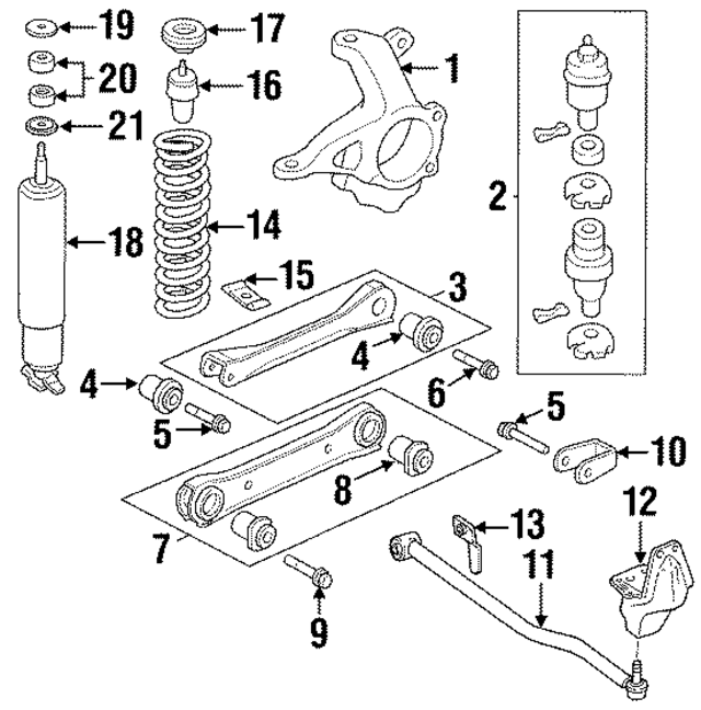 52087852 - Suspension: Suspension Control Arm Bushing for Mopar Image