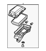 15893540 - Engine: Air Cleaner Assembly for Saturn: Ion Image