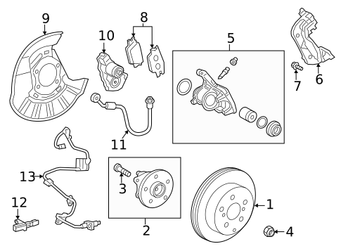 Anti-Lock Brakes for 2024 Toyota Venza #2