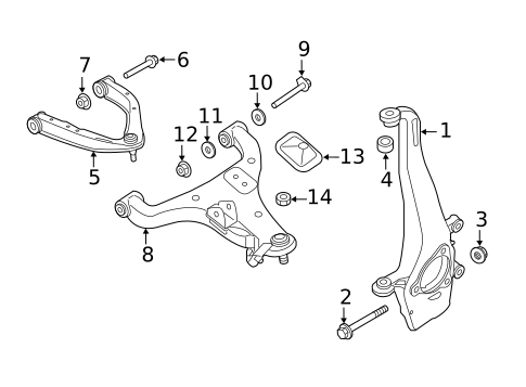 Suspension Components for 2024 Nissan TITAN #2