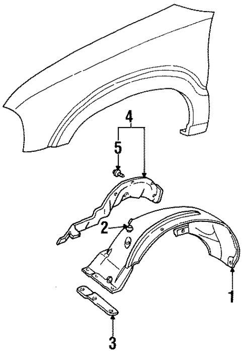 Inner Components for 1999 Isuzu Hombre #0