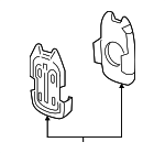 13523320 - : Remote Control Door Lock and Theft Deterrent Transmitter for Chevrolet: Silverado 2500 HD, Silverado 3500 HD Image