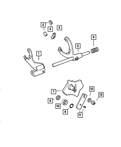 Fork and Rails for 2004 Dodge Ram 3500 #0