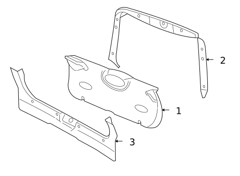 Interior Trim for 2004 Ford Focus #0