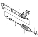 369054 - Steering: ACDelcoâ„¢ Inner Tie Rod for GM Image
