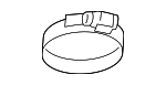 282923A070 - Cooling System: Outlet Hose Clamp for Hyundai Image