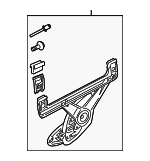 31253515 - Body: Window Regulator for Volvo: S40, V50 Image