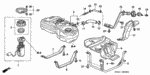 17652TR0003 - Electrical/Exhaust/Heater/Fuel: CLIP, FILLER TUBE (28.6MM) for Honda Image