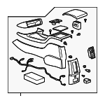 15755071 - Body: Console Assembly for GMC: Jimmy Image