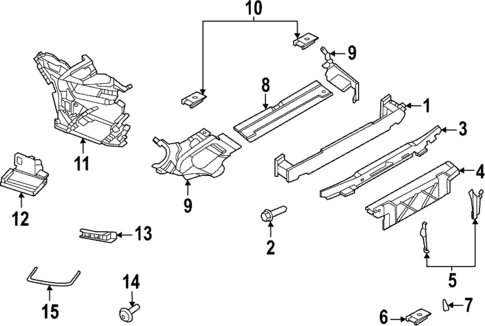 Bumper & Components - Rear for 2023 Porsche 911 #1