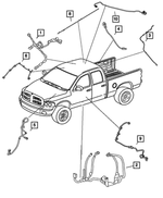 68046101AC - Electrical: Body Wiring for Mopar Image