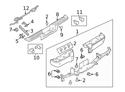 Parking Aid for 2012 Ford F-250 Super Duty #2