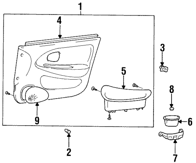 8224129000 - : Belt Weather-Strip for Hyundai Image