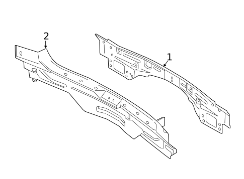 Rear Body for 2020 Lincoln Nautilus #0