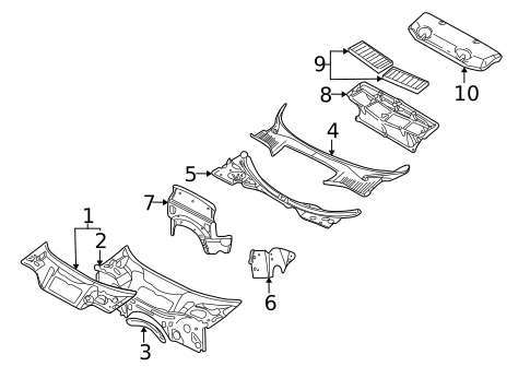 Cowl for 2000 BMW Z8 #0
