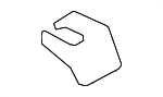7L1Z7861749CB - Body: Track Cover for Ford Image