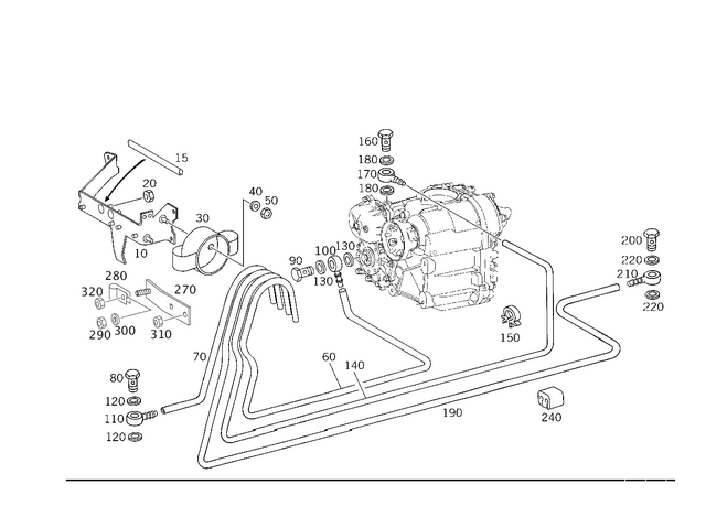 4633500490 - Transfer Case: Breather for Mercedes-Benz: G55 AMG, G550 Image image
