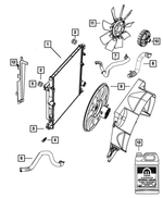 1BP02137AA - Cooling: Coolant Antifreeze, Bproauto for Mopar Image