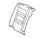 4F0885806AQQJH - Body: Seat Back Cover for Audi: A6, A6 Quattro, S6 Image