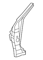 6110833906 - Body: Hinge Pillar Reinforced for Lexus: ES350 Image