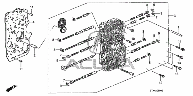 AT Main Valve Body for 2008 Acura MDX #0
