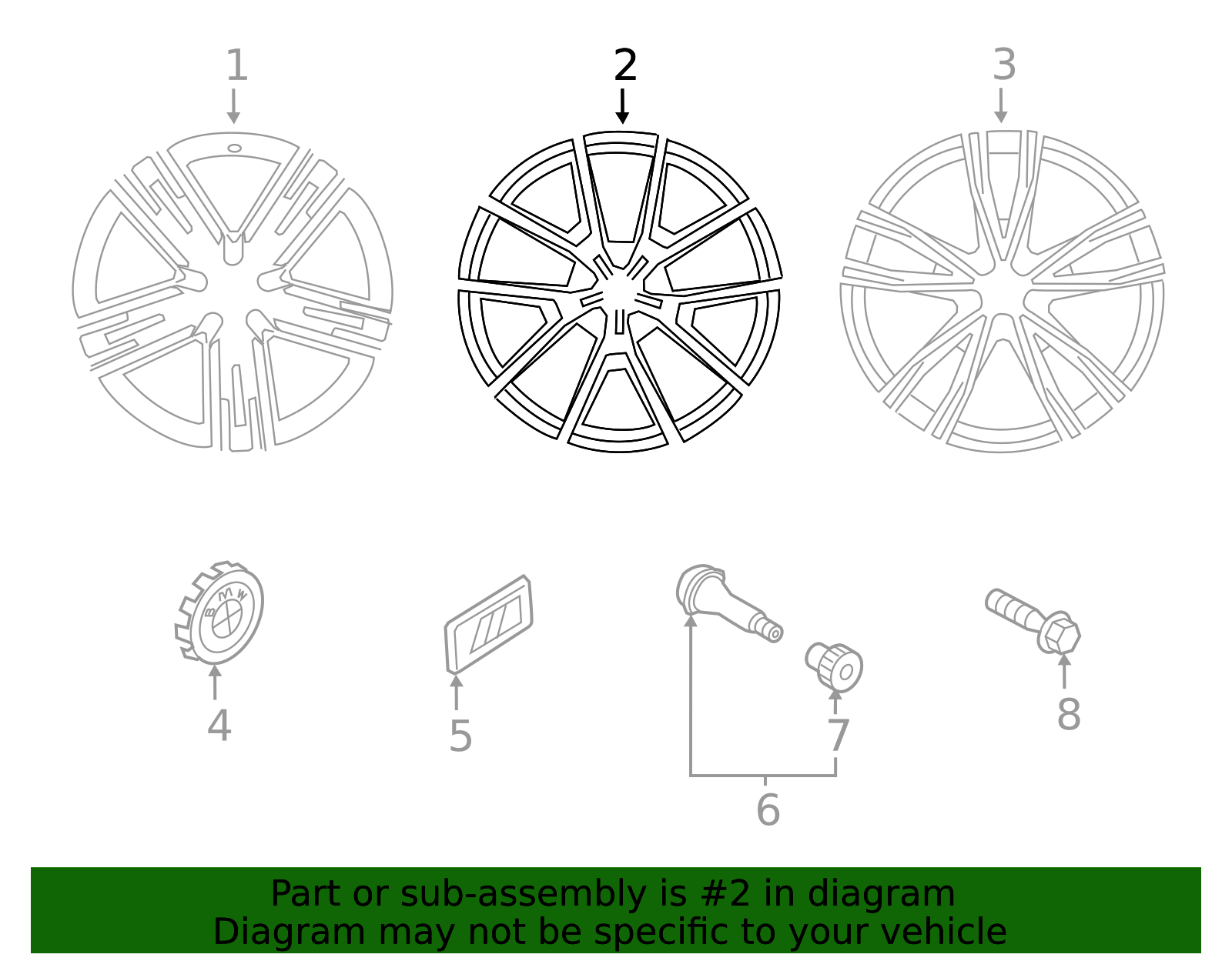 Genuine BMW 36-11-8-097-240 | 20