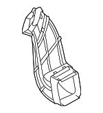 68105545AA - Engine: Intake Duct for Jeep: Grand Cherokee Image