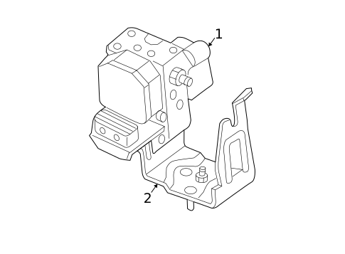 ABS Components for 2006 Mazda RX-8 #0