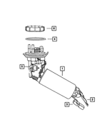 5018704AB - : Fuel Pump/level Unit Module Kit, Export for Mopar Image