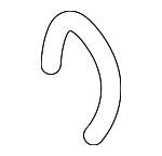 99923904140 - Cooling System: Hose for Porsche: 911 Image