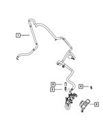 68155913AA - Electrical: Battery, Alternator, And Starter Wiring for Mopar Image