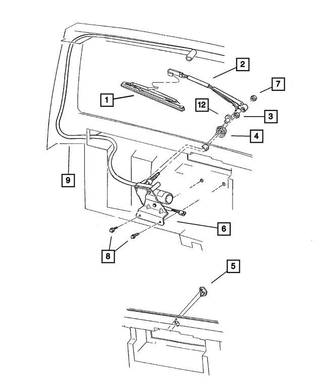 « 55154939AB – Wiper/Lock Cylinder and Keys : Hayon Bouchon pour Mopar Image »