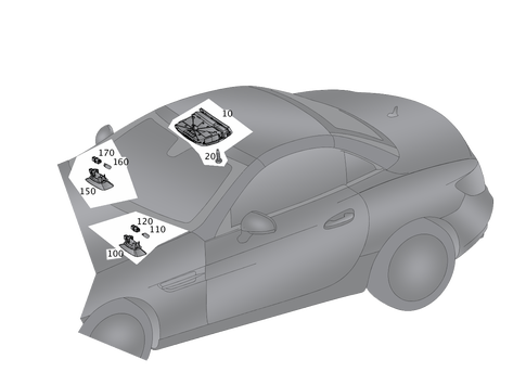 Interior Lamps for 2020 Mercedes-Benz SLC300 #0