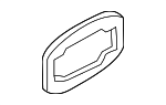 95853108701 - Body: Handle, Outside Gasket for Porsche: Cayenne Image