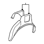 12529882 - Body: Wheel Housing Side Panel for GM Image